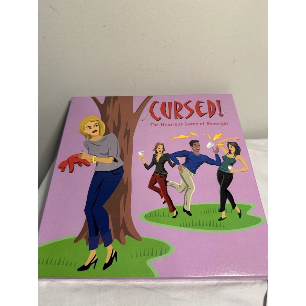 Cursed Voodoo Board Game Kheper Games 2004 All Parts Present
